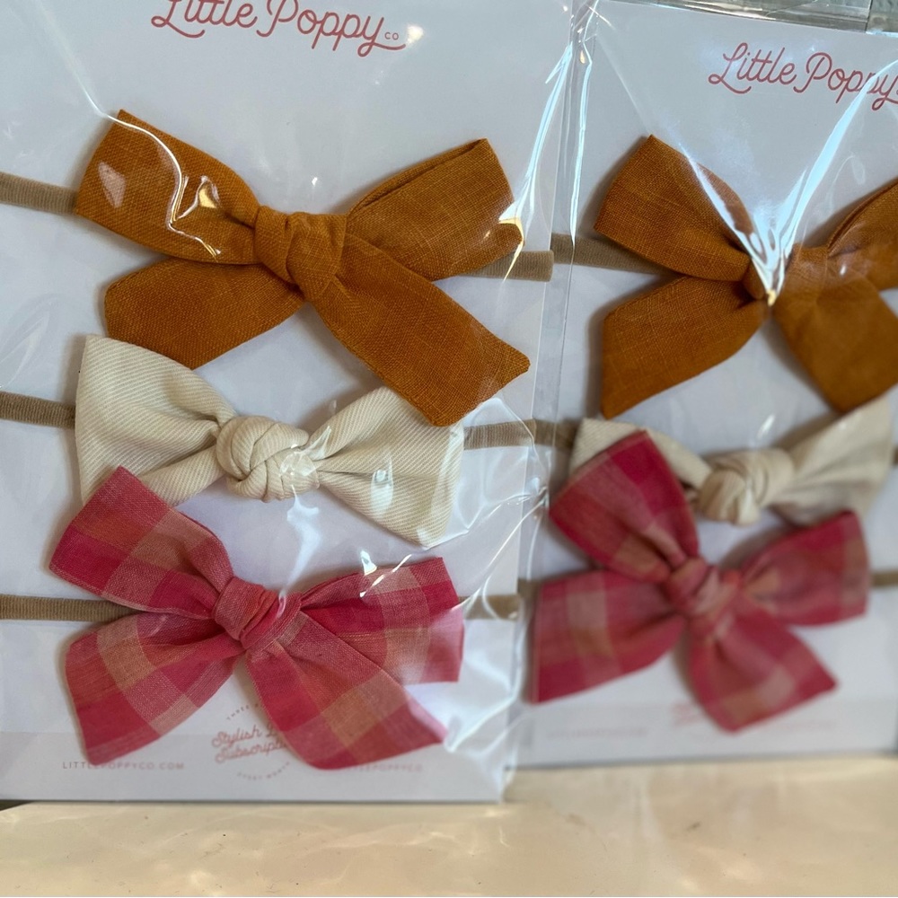 Little poppy bow original nylon band!